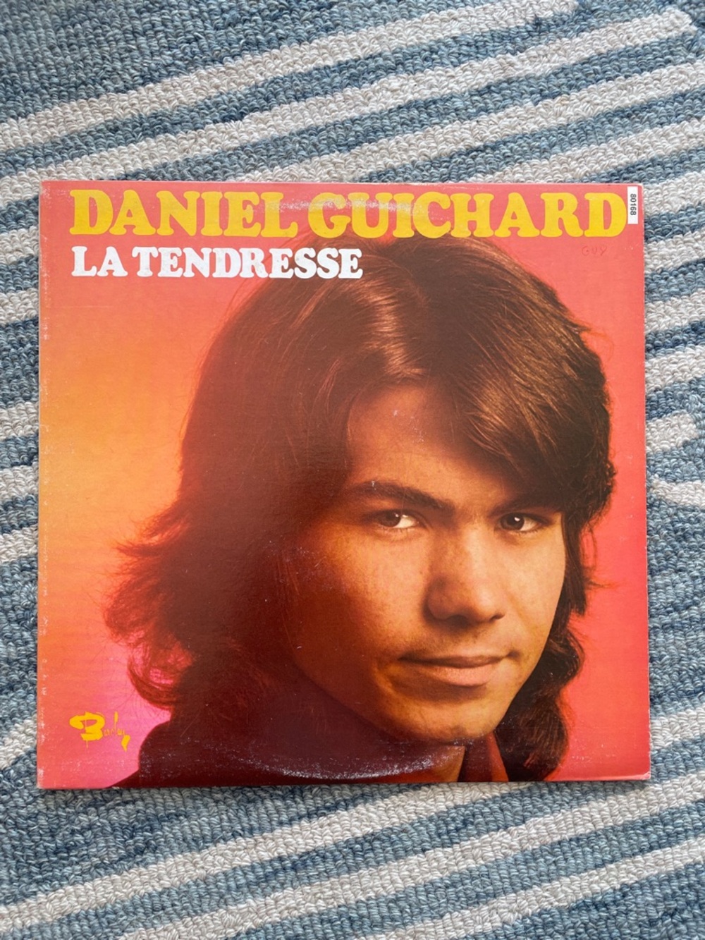 3/$30 Daniel Guichard "La Tendresse" Vinyl Album - 1975